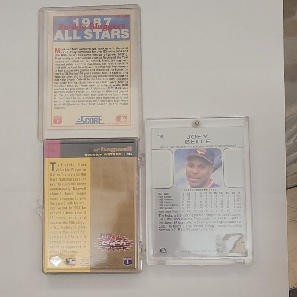 Baseball cards - Picture 2 of 2